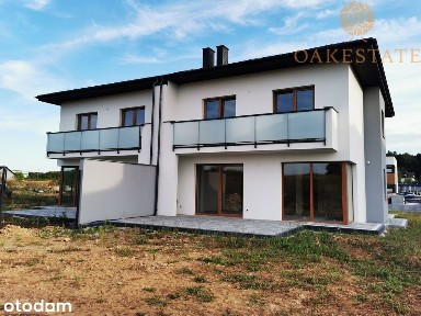 Bilcza nowy dom z ogrodem, garaż, bliźniak