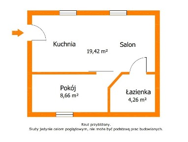 Mieszkanie z ogródkiem i garażem w Krzyżu Wlkp