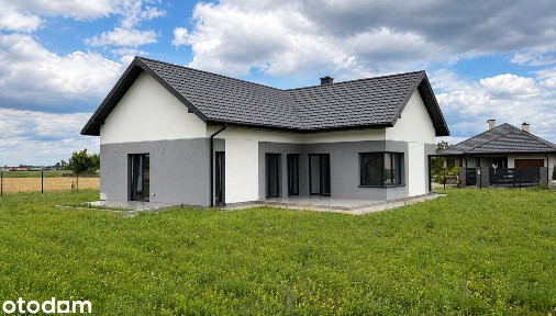 Dom parterowy 145 m² z garażem · działka 1317 m² · Janów-Ruszki