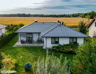 Komfortowy dom 141 m² na pięknej działce 1500 m² - Kępa