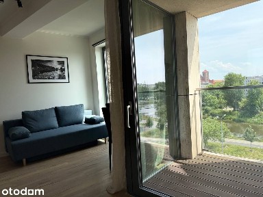 Widok na rzekę | Bulwar Drobnera | Pierwszy najem | Pet friendly