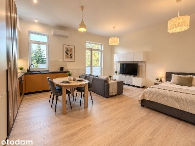 Nowa kawalerka 41 m² | klimatyzacja | garaż | Wawer, Marysin