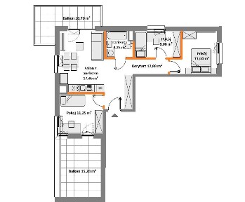 SUPER CENA! Przytulne mieszkanie 4 pokoje | 64 m² | Nowa inwestycja