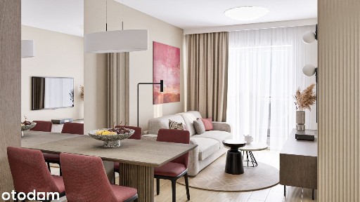 3 pokoje | SOHO 2 | 55m² | Garaż + komórka w cenie najmu | Balkon