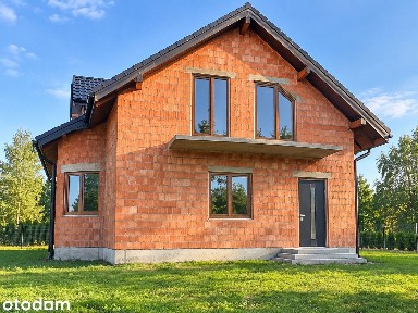 Dom gm Mykanów w stanie surowym zamkniętym