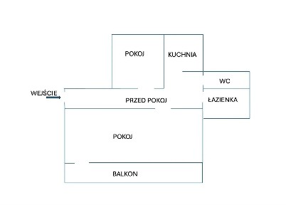 ROZKŁADOWE,2pok,48m2,MIEJSKIE MEDIA,BALKON,PIWNICA