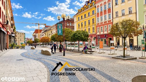 Rynek Oławska centrum Wrocławia kawalerka