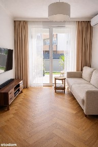 40 m² + prywatny ogródek 30 m² | wysoki standard | klimatyzacja