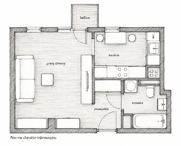 Praga Północ - kawalerka w nowym apartamentowcu