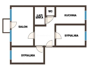 3 pokoje z balkonem i widokiem na panoramę Rybnika