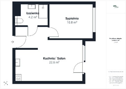 2 pokoje | Ogródek | Włochy| Garaż