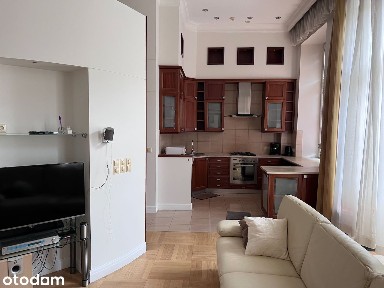 Dwupokojowy apartament 58 m2 na Al Ujazdowskie