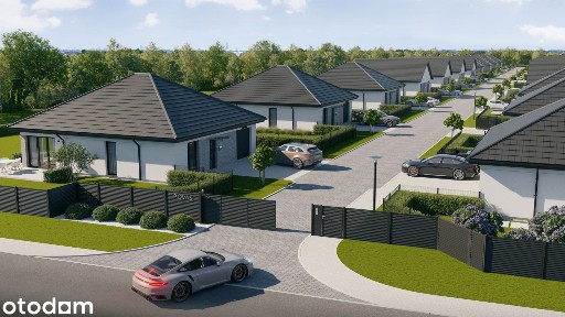 Premiera: parterowa willa z dużą działką na zamkniętym osiedlu