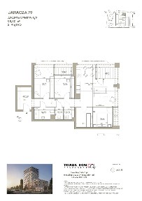 Apartament 4 pokojowy z widokiem na Odrę B/3/2
