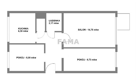 Mieszkaanie 3-pokojowej, Zazamcze Przylesie! Wolne