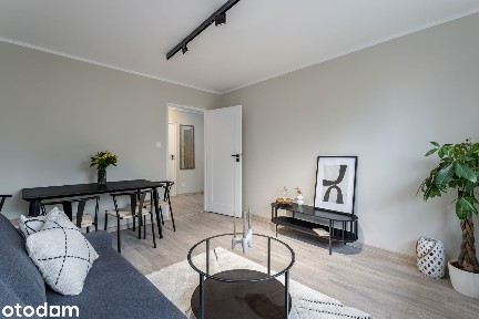3-pokojowe mieszkanie po generalnym remoncie I balkon I 48 m²