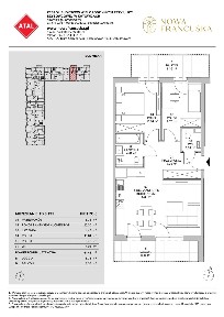 3-pokojowe mieszkanie 61m2 Bezpośrednio