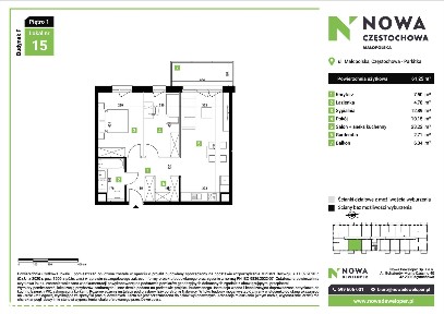 OFERTA SPECJALNA- 3 USTAWNE POKOJE, DUŻY BALKON - teraz NIŻSZA CENA!