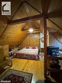 Urokliwy dom drewniany na zjawiskowej, leśnej działce