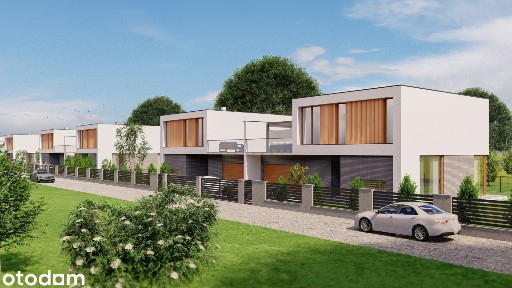 Dom w zabudowie bliźniaczej z prywatnym ogrodem 685 m² - 10 min do WKD