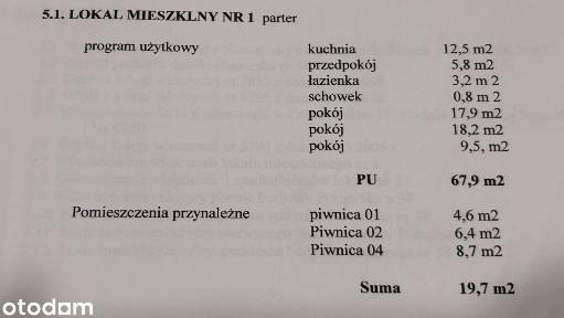 Jasne duże mieszkanie z własnym ogrodem w spokojnej dzielnicy Żar