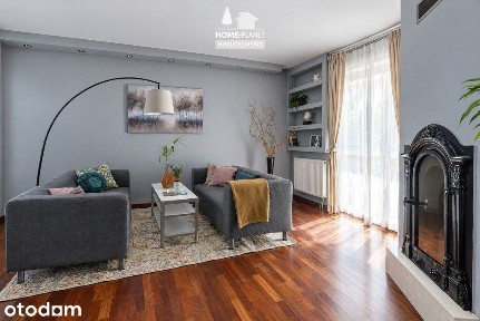 53 m²+22 m2 piwnica, kominek, balkon, ogródek, garaż murowany