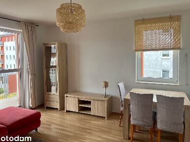 Wynajem mieszkania dwupokojowego 48 m² z miejscem parkingowym