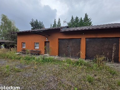 Dom parterowy z dużą działką - pod inwestycję