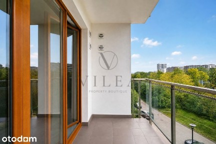 2 pokoje | duży balkon | widok na zieleń | Żoliborz
