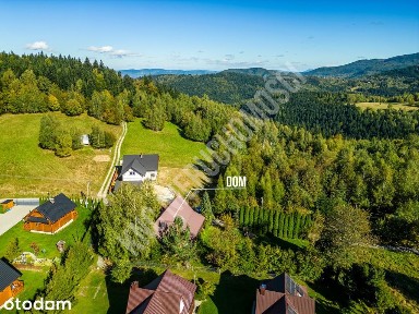 Dom w Zawoi z widokiem na góry - 820 m n.p.m.