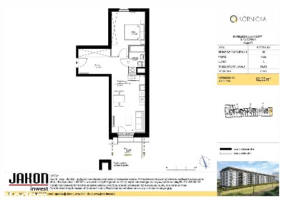 2-pokojowe mieszkanie 52m2 Bezpośrednio