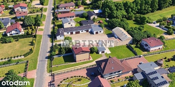 Hale, budynki pod działalność 327m2, działka 2400m2