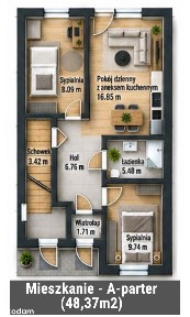 Sprzedam nowe mieszkanie w Koninie