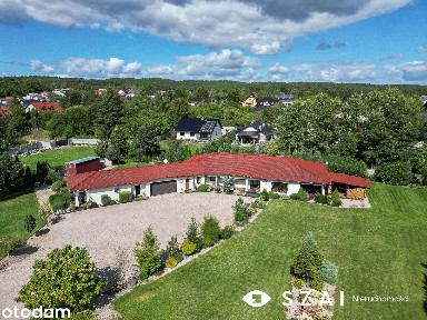 Dom 435 m² na działce 1,08 ha z prywatnym stawem | Nowy Kisielin