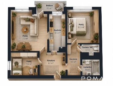 ŚWIETNA LOKALIZACJA | GENIALNY UKŁAD | BALKON | WINDA | PARK