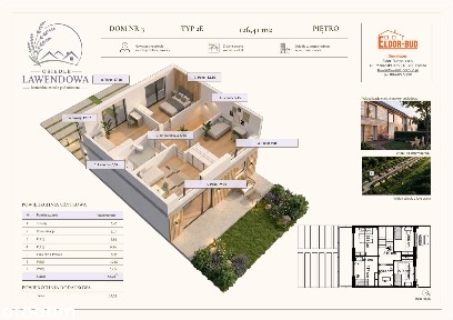DOM 126,41 m2 Nowe Osiedle Lawendowa Łomża