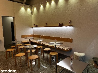 GOTOWY LOKAL GASTRONOMICZNY | COSMOPOLITAN | TWARDA | 45 m² + PATIO