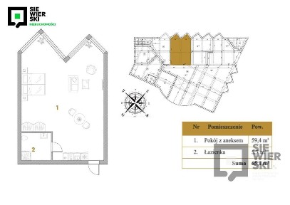 Przestronny apartament z widokiem na Tatry