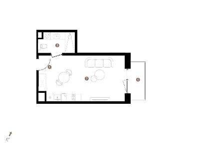 Mały metraż, duże możliwości | Grundmanna Apartamenty