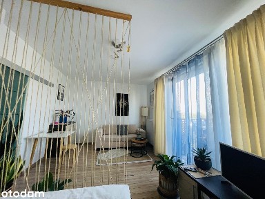 Nowoczesny apartament z widokiem blisko Parku Skaryszewskiego, 31m2