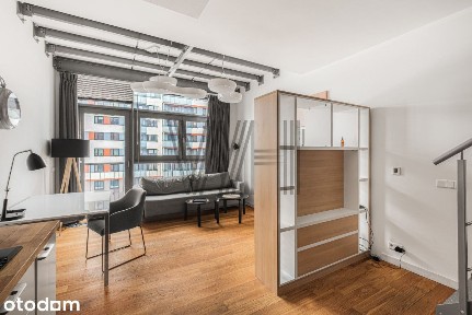 2 piętrowy loft z klimą na Mokotowie / Qbik