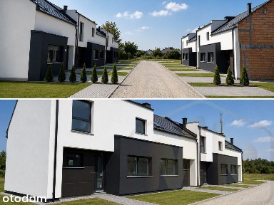 Funkcjonalne domy w zabudowie szeregowej Leszno Gronowo