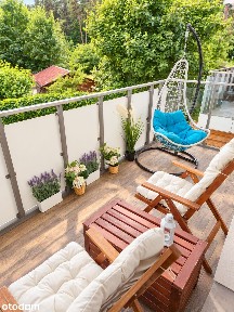 Apartament 500 m od plaży | Duży balkon wśród zieleni | Wyposażony