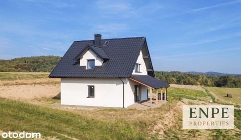 Dom z pięknym widokiem | 120 m2 | ok. Łapanowa