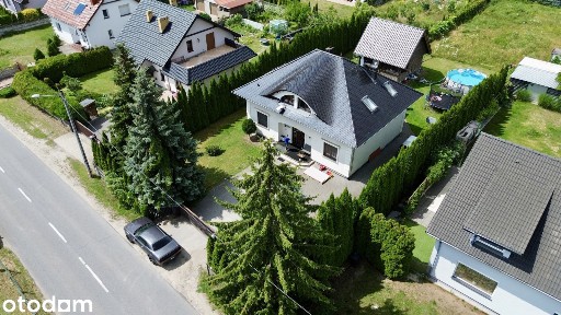 Łowęcin gm. Swarzędz - wolnostojący dom na działce 1007m2 + domek
