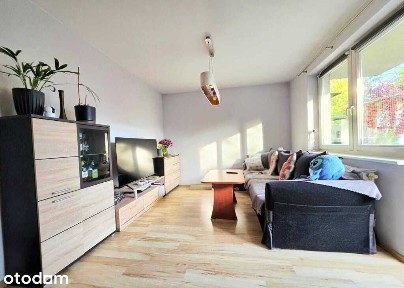 2 pokoje na parterze z balkonem - blok z 2008r - Niebuszewo-Bolinko!