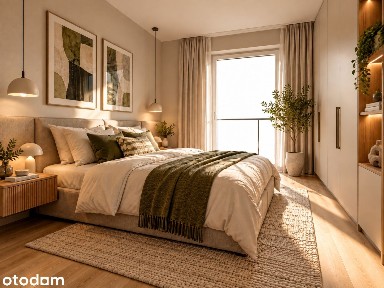 2 pokoje 42 m² | balkon | komórka w cenie | bez prowizji