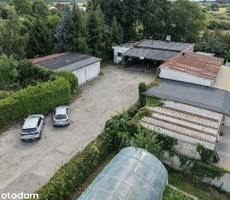 Dom 300 m² + 2 hale, wiata i socjal | Działka 1682 m² | Chojna