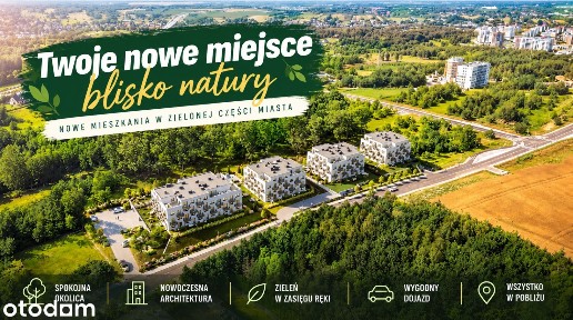 OFERTA MIESIĄCA | 54,59 m² | 3 pokoje | 2 piętro | 2 balkony