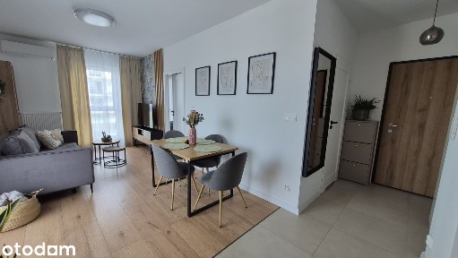 BEZ PROWIZJI | 2 pokoje, 35m² + balkon | Klimatyzacja, Suszarka